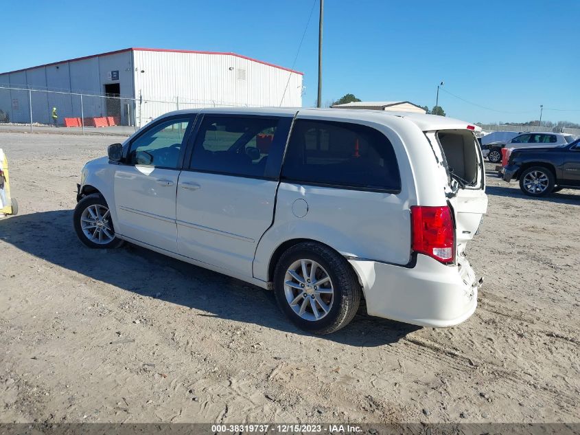 2013 DODGE GRAND CARAVAN SXT - 2C4RDGCG9DR771937
