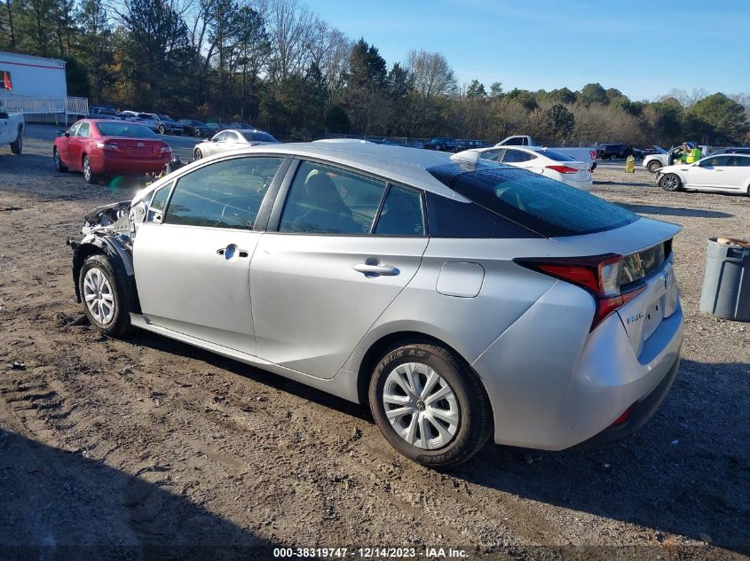 2022 TOYOTA PRIUS L ECO - JTDKAMFU6N3161658