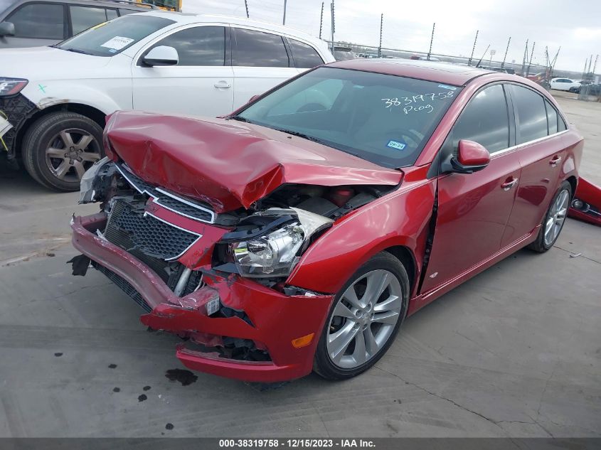 2014 CHEVROLET CRUZE LTZ - 1G1PG5SB6E7248492