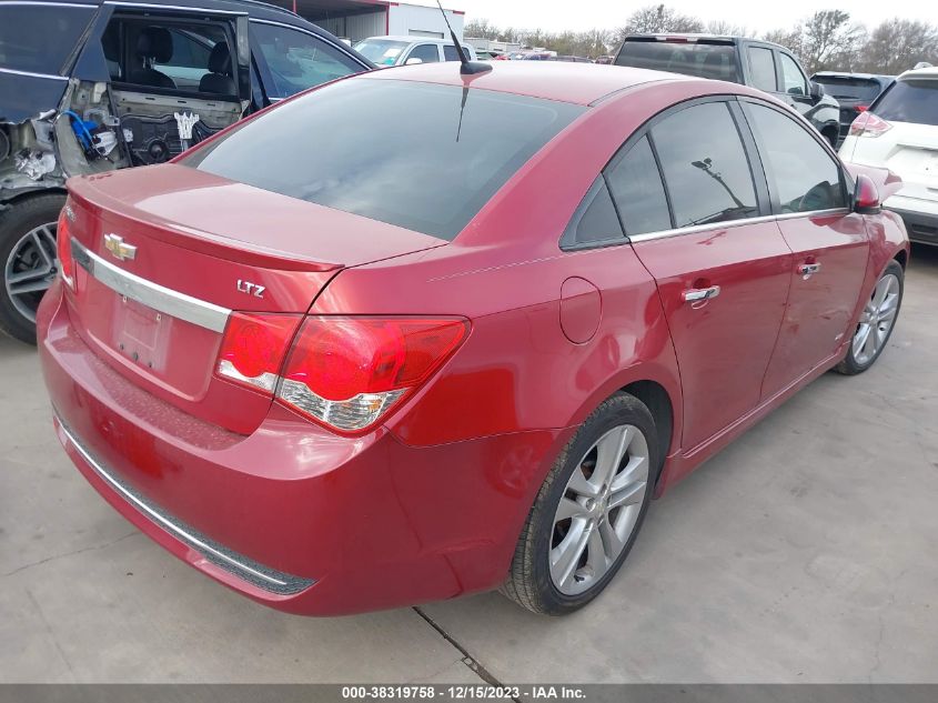 2014 CHEVROLET CRUZE LTZ - 1G1PG5SB6E7248492