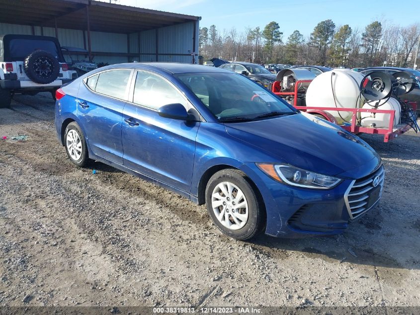 2017 HYUNDAI ELANTRA SE - 5NPD74LF2HH114097