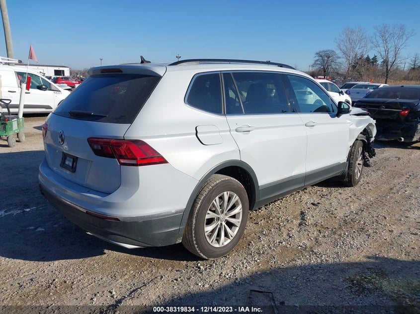 VIN 3VV2B7AX6JM072893 2018 VOLKSWAGEN TIGUAN 2.0T SE/2.0T SEL