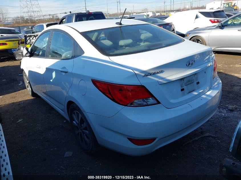 2017 HYUNDAI ACCENT VALUE EDITION - KMHCT4AE4HU337857