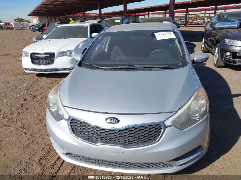 2016 KIA FORTE LX - KNAFK4A65G5495904