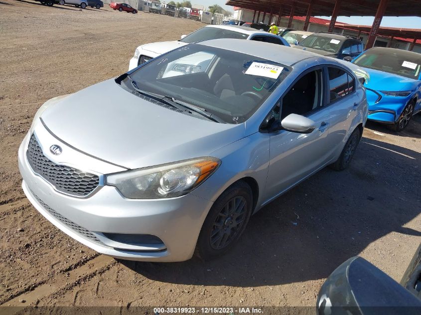 2016 KIA FORTE LX - KNAFK4A65G5495904