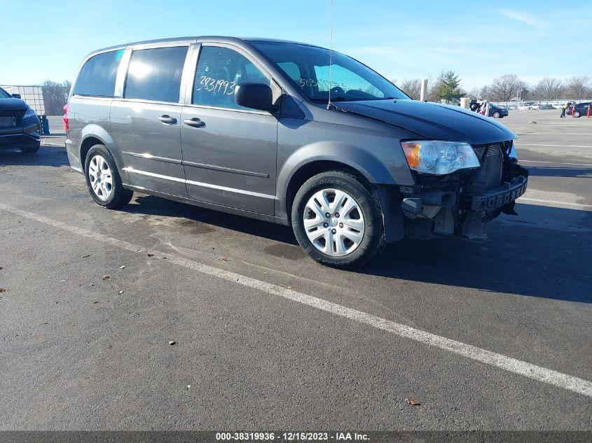 2016 DODGE GRAND CARAVAN SE - 2C4RDGBG8GR182092