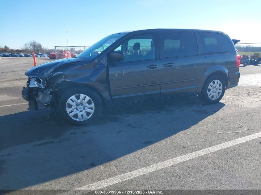 2016 DODGE GRAND CARAVAN SE - 2C4RDGBG8GR182092