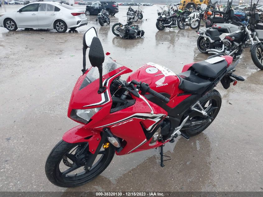 2021 HONDA CBR300 R MLHNC5101M5700656