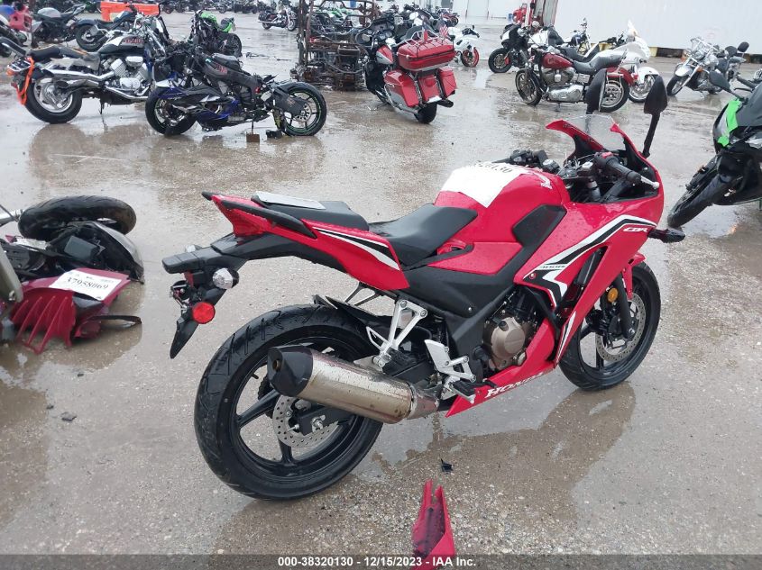 2021 HONDA CBR300 R MLHNC5101M5700656