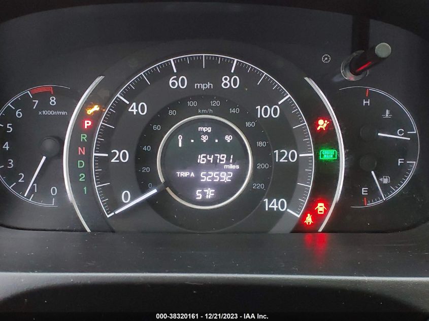2013 HONDA CR-V EX-L - 5J6RM4H76DL002905