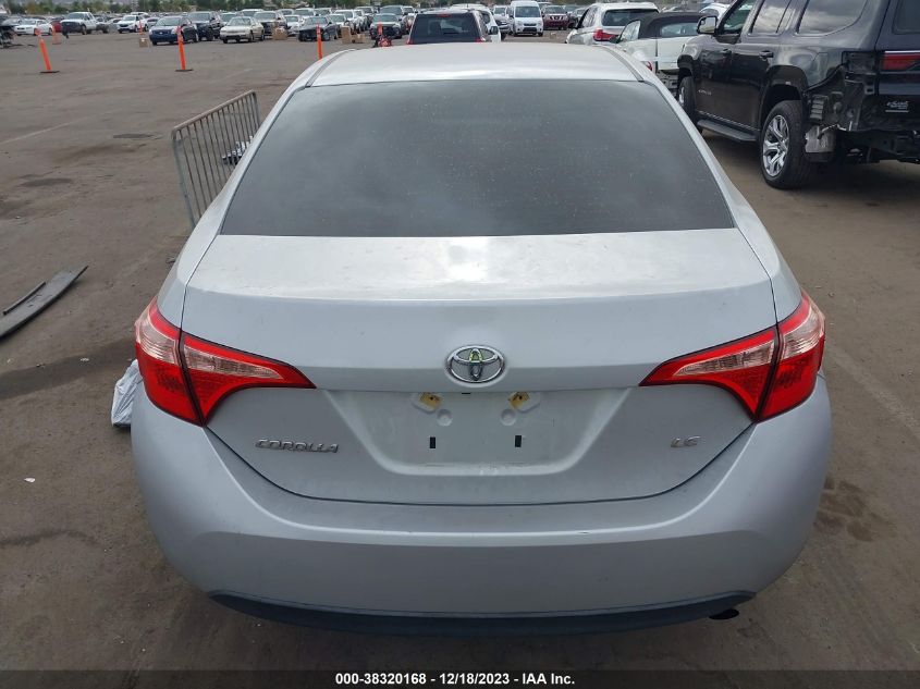 2018 TOYOTA COROLLA L/LE/XLE/SE/XSE - 2T1BURHE0JC077427