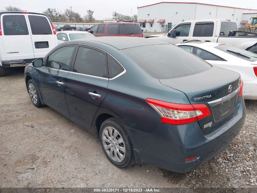 2014 NISSAN SENTRA SV - 3N1AB7AP1EY309530