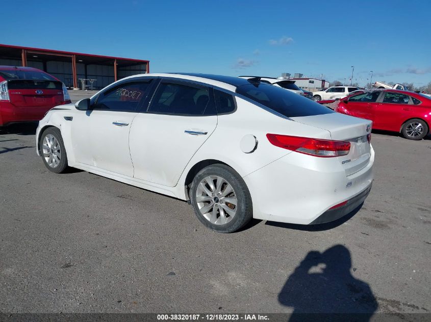 2016 KIA OPTIMA EX - 5XXGU4L36GG048790