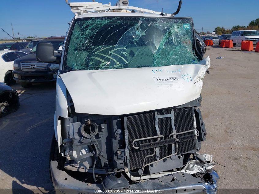 2014 CHEVROLET EXPRESS 2500 WORK VAN 1GCWGFCA7E1112812