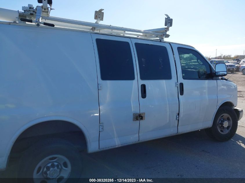 2014 CHEVROLET EXPRESS 2500 WORK VAN 1GCWGFCA7E1112812