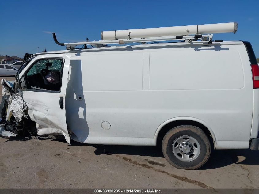 2014 CHEVROLET EXPRESS 2500 WORK VAN 1GCWGFCA7E1112812