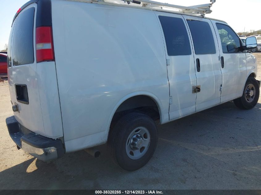 2014 CHEVROLET EXPRESS 2500 WORK VAN 1GCWGFCA7E1112812