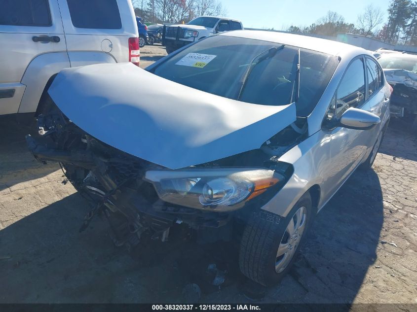 2016 KIA FORTE LX - KNAFX4A67G5513918
