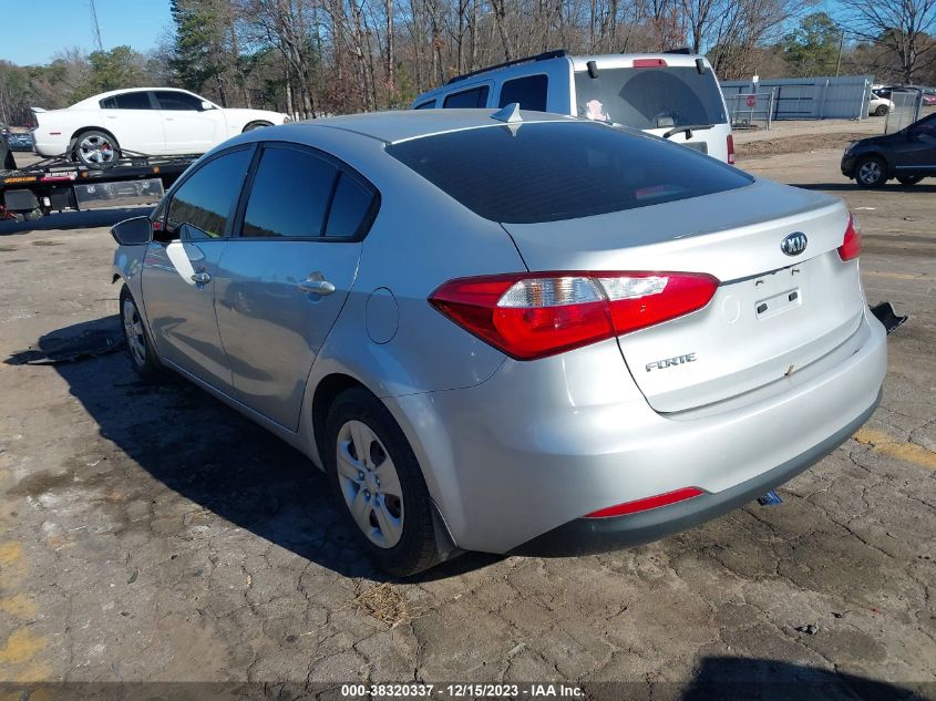 2016 KIA FORTE LX - KNAFX4A67G5513918