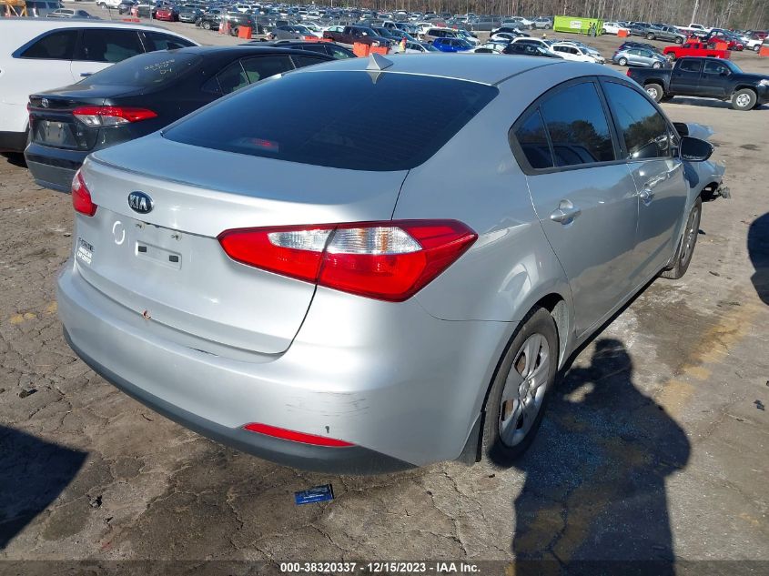 2016 KIA FORTE LX - KNAFX4A67G5513918