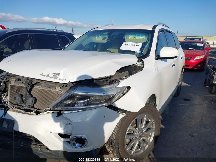 2014 NISSAN PATHFINDER SL - 5N1AR2MN4EC680448