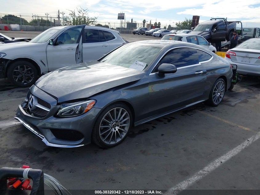 VIN WDDWJ4JB6JF718705 2018 MERCEDES-BENZ C 300