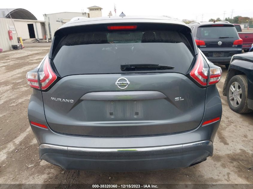 2016 NISSAN MURANO SL - 5N1AZ2MG8GN109196