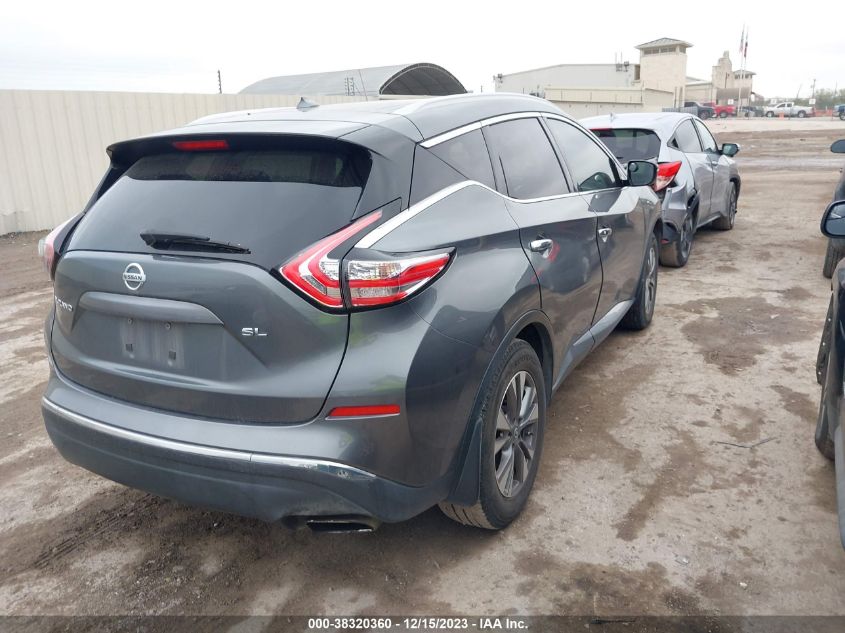2016 NISSAN MURANO SL - 5N1AZ2MG8GN109196