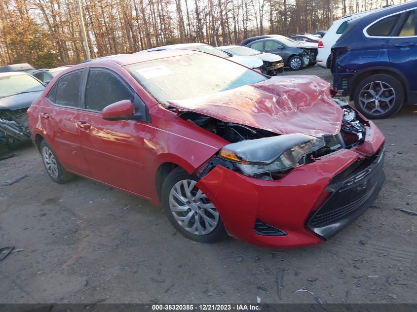 2018 TOYOTA COROLLA LE - 2T1BURHE2JC003605