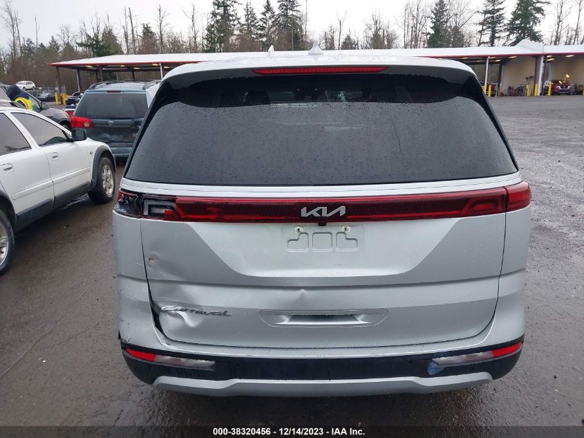 2022 KIA CARNIVAL MPV LX SEAT PACKAGE KNDNB4H3XN6170375