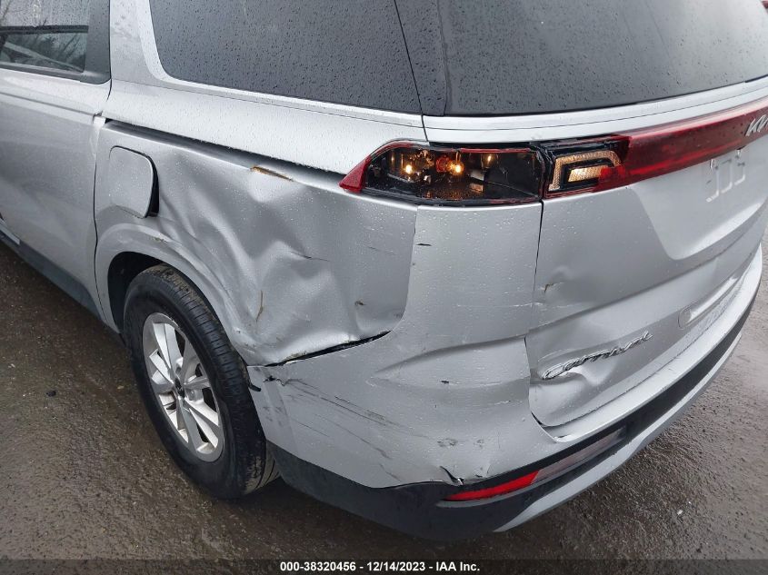2022 KIA CARNIVAL MPV LX SEAT PACKAGE KNDNB4H3XN6170375