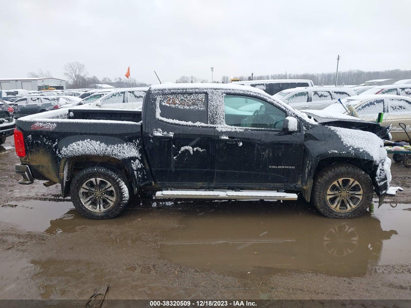 VIN 1GCGTDEN6N1273141 2022 CHEVROLET COLORADO Z71