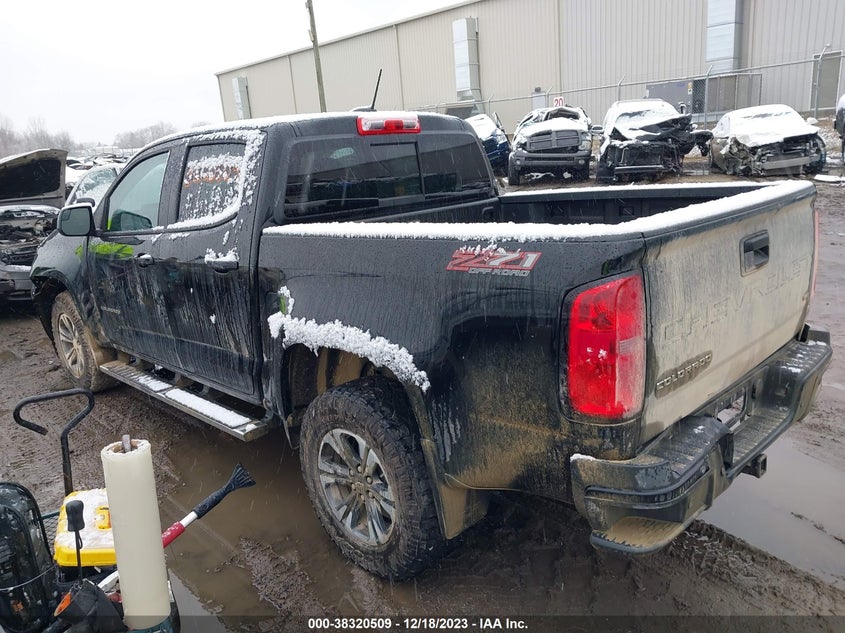 VIN 1GCGTDEN6N1273141 2022 CHEVROLET COLORADO Z71