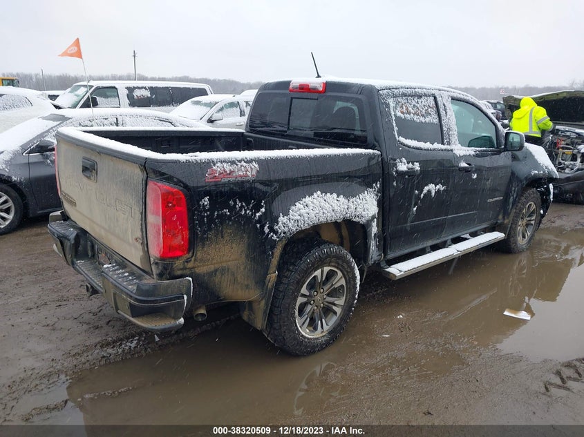 VIN 1GCGTDEN6N1273141 2022 CHEVROLET COLORADO Z71