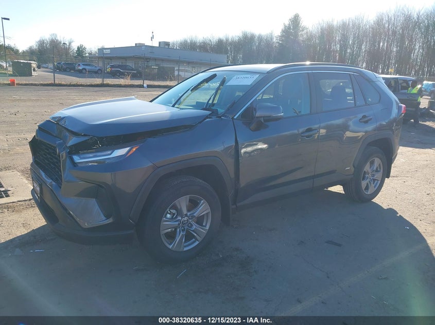 VIN 4T3RWRFV9PU109513 2023 TOYOTA RAV4 XLE HYBRID