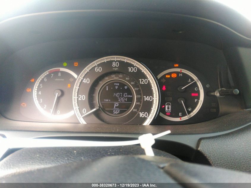 2013 HONDA ACCORD EX-L V-6 - 1HGCR3F81DA016095
