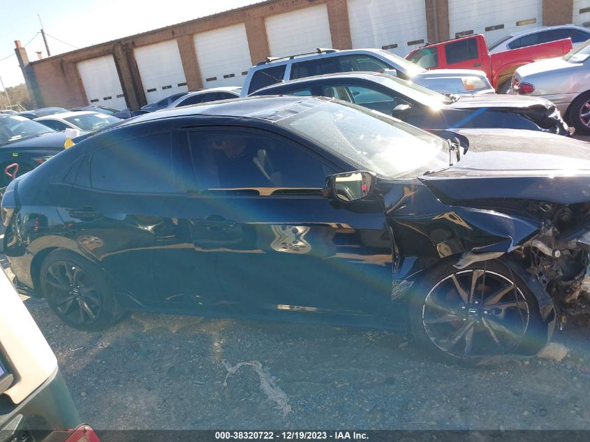 2017 HONDA CIVIC - SHEFK7H42HU211622