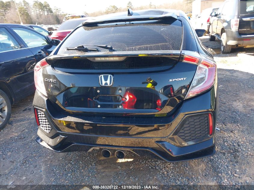 2017 HONDA CIVIC - SHEFK7H42HU211622