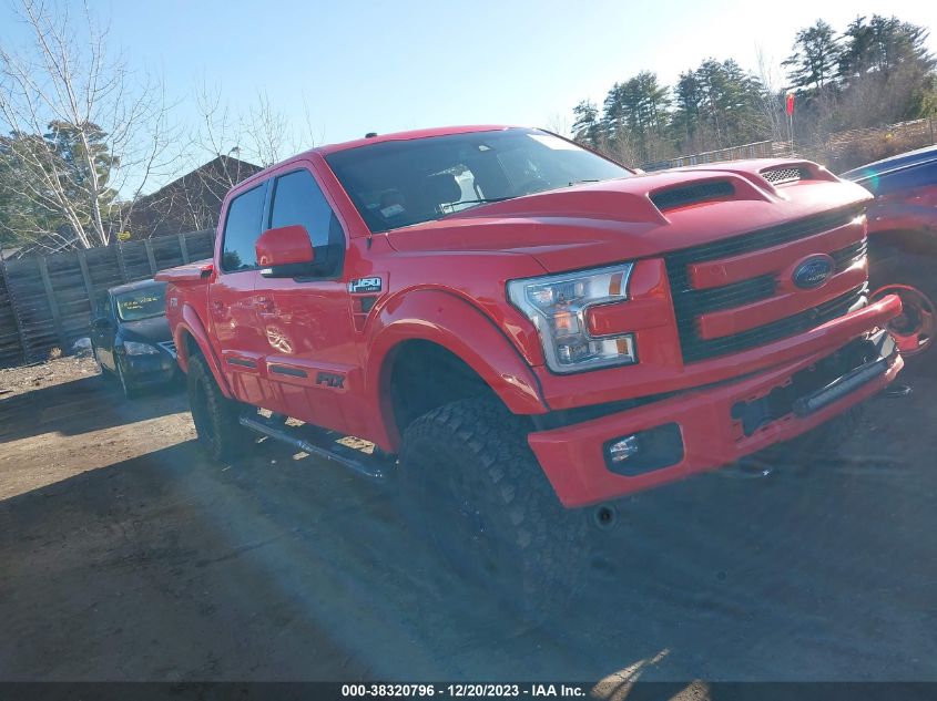 2016 FORD F-150 LARIAT - 1FTEW1EFXGFC07929