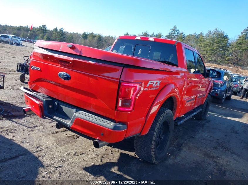 2016 FORD F-150 LARIAT - 1FTEW1EFXGFC07929