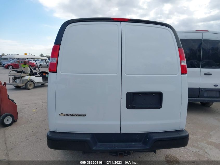 2019 CHEVROLET EXPRESS 2500 WORK VAN 1GCWGAFG7K1184947
