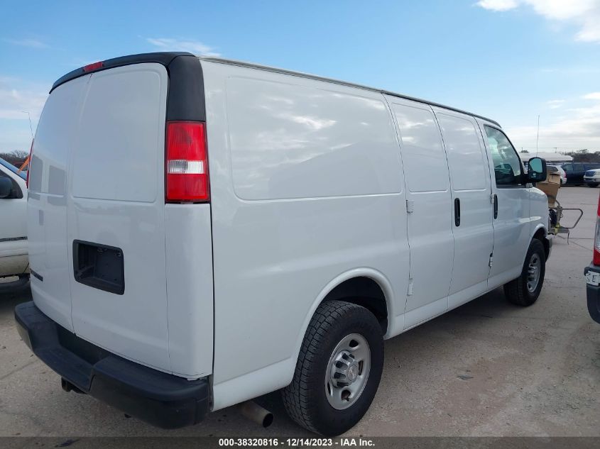 2019 CHEVROLET EXPRESS 2500 WORK VAN 1GCWGAFG7K1184947
