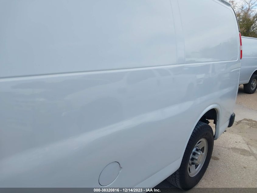 2019 CHEVROLET EXPRESS 2500 WORK VAN 1GCWGAFG7K1184947