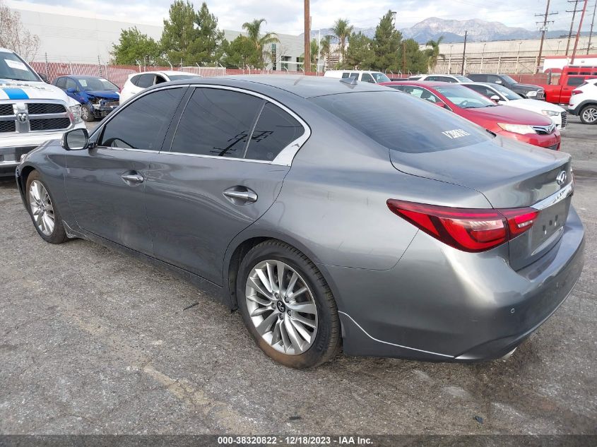 2021 INFINITI Q50 LUXE - JN1EV7BP2MM701859