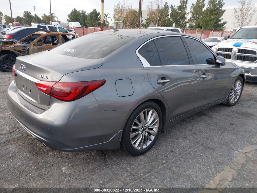 2021 INFINITI Q50 LUXE - JN1EV7BP2MM701859