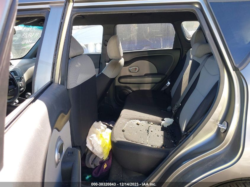 2016 KIA SOUL - KNDJN2A27G7245834