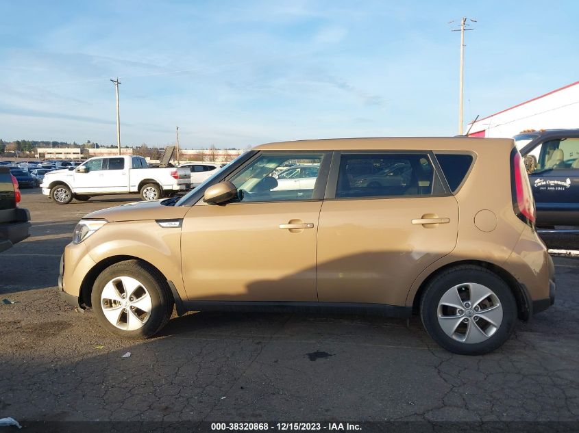 2015 KIA SOUL - KNDJN2A29F7156040