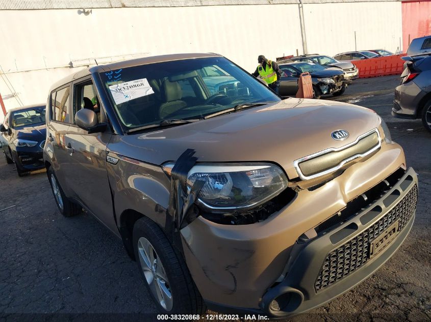 2015 KIA SOUL - KNDJN2A29F7156040