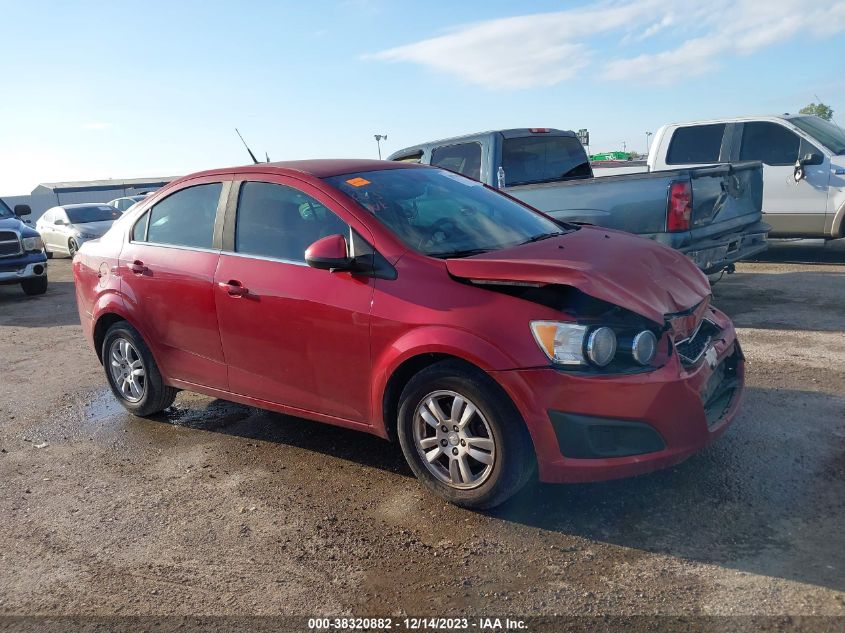 2013 CHEVROLET SONIC LT AUTO - 1G1JC5SH3D4178925