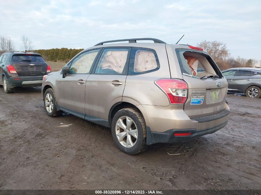 2015 SUBARU FORESTER 2.5I - JF2SJABC3FH492554